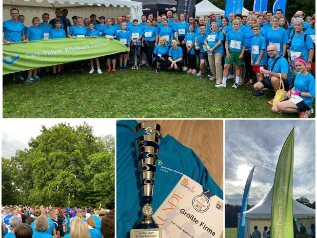 CTK mit größter Mannschaft beim DAK-Firmenlauf in Cottbus