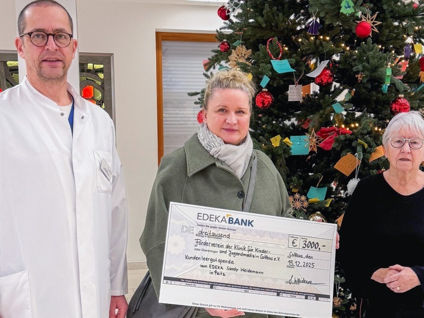 SPENDE edeka homepage