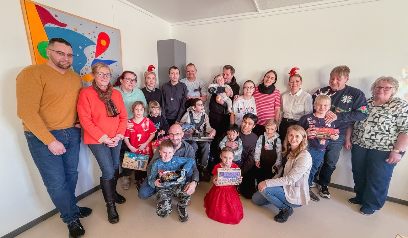 Spendenübergabe SPZ 5