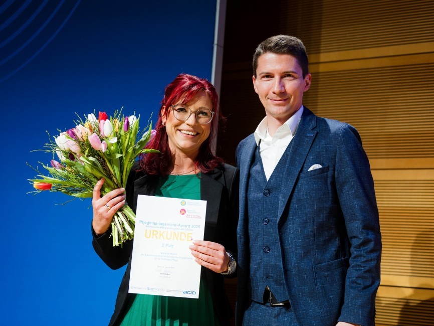 Kurzzeitpflege gewinnt beim Pflegemanagement Award