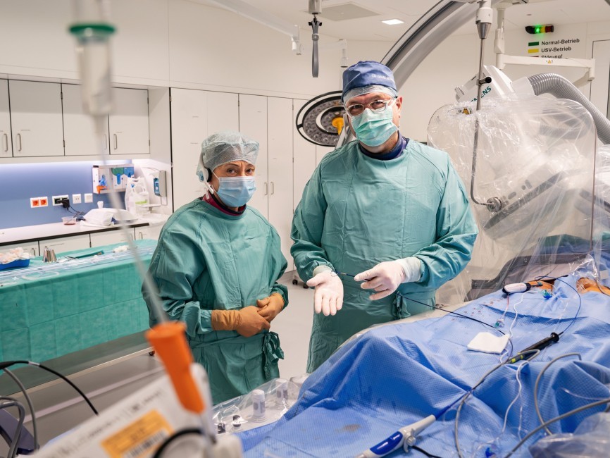 Neue Behandlungsmethode bei Vorhofflimmern