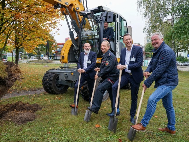 Spatenstich für neue Cottbuser Rettungswache