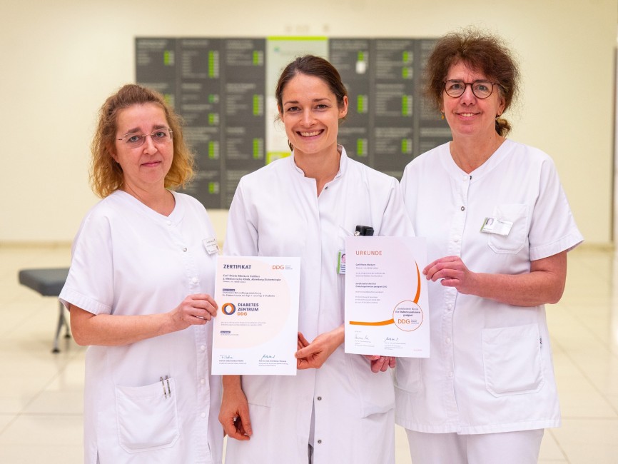Cottbuser Diabeteszentrum erhält erneut Zertifikat