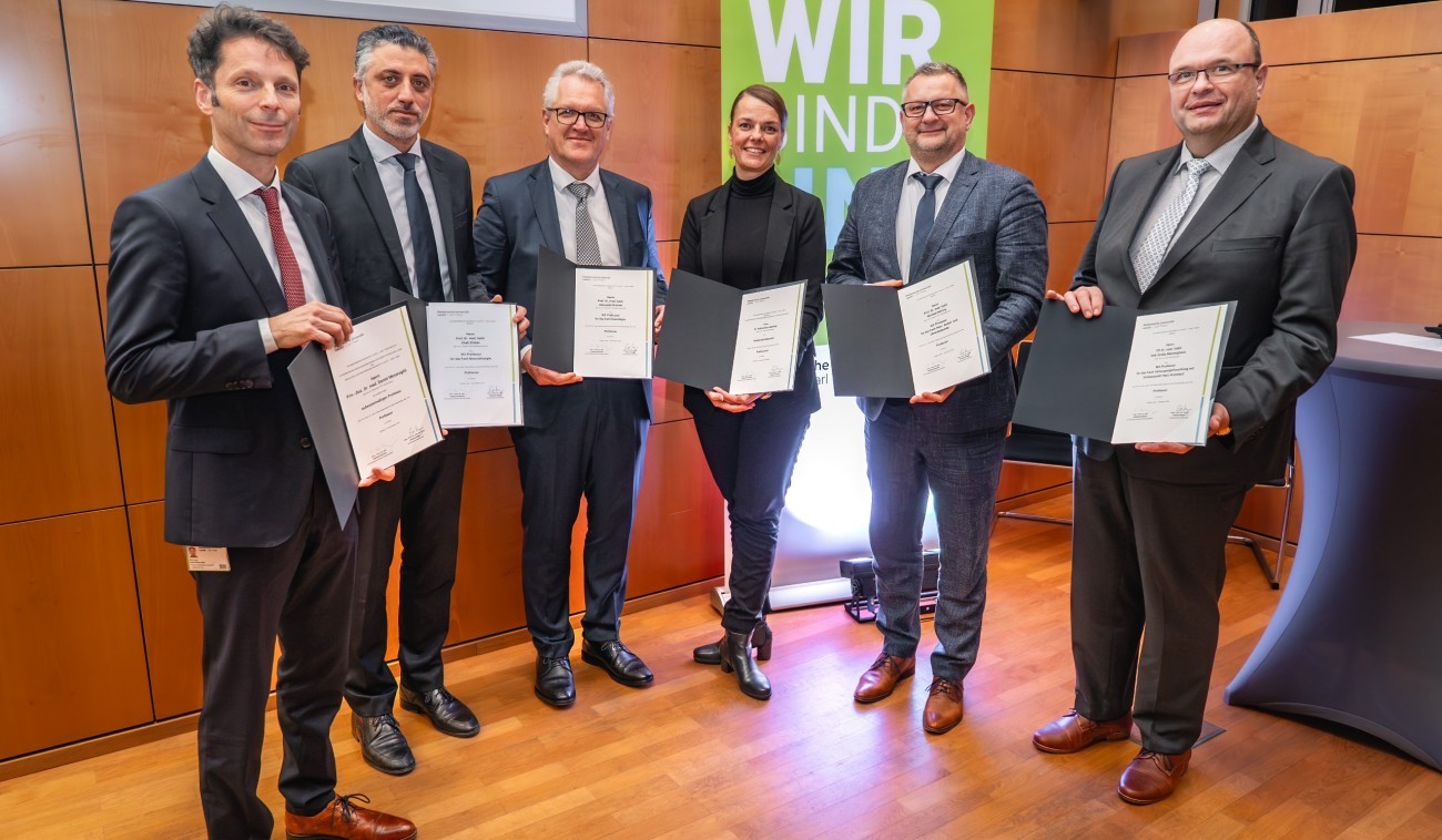 Verleihung Professuren 1