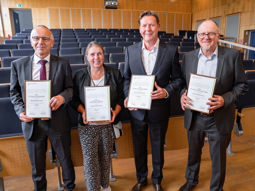 Verleihung Professuren