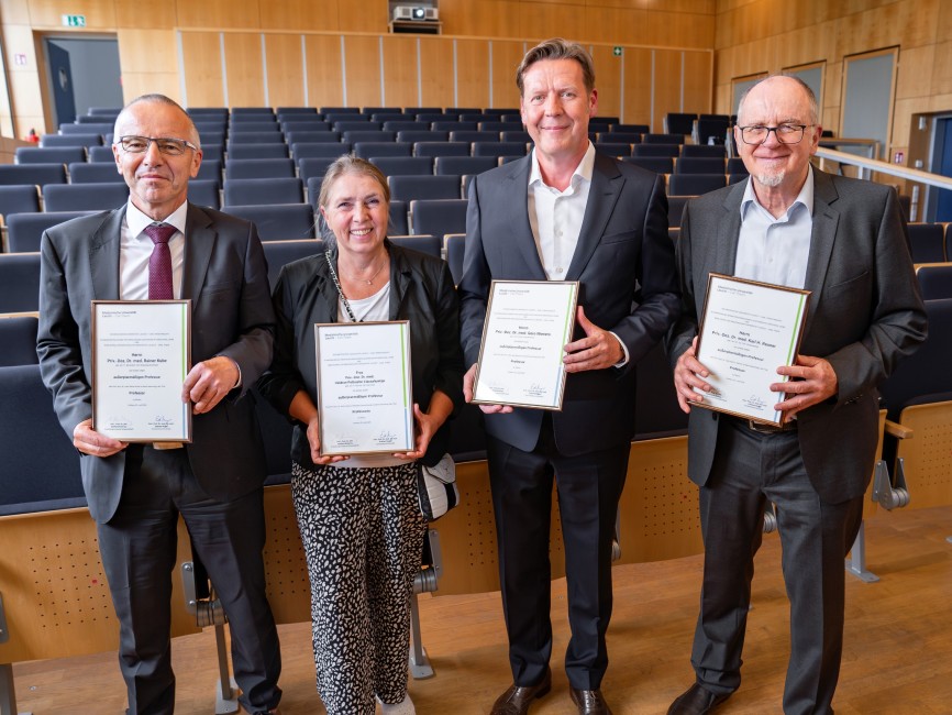 Verleihung Professuren