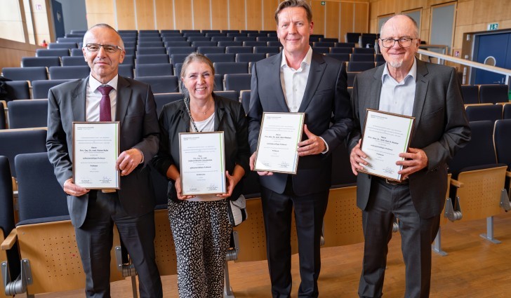 Verleihung Professuren